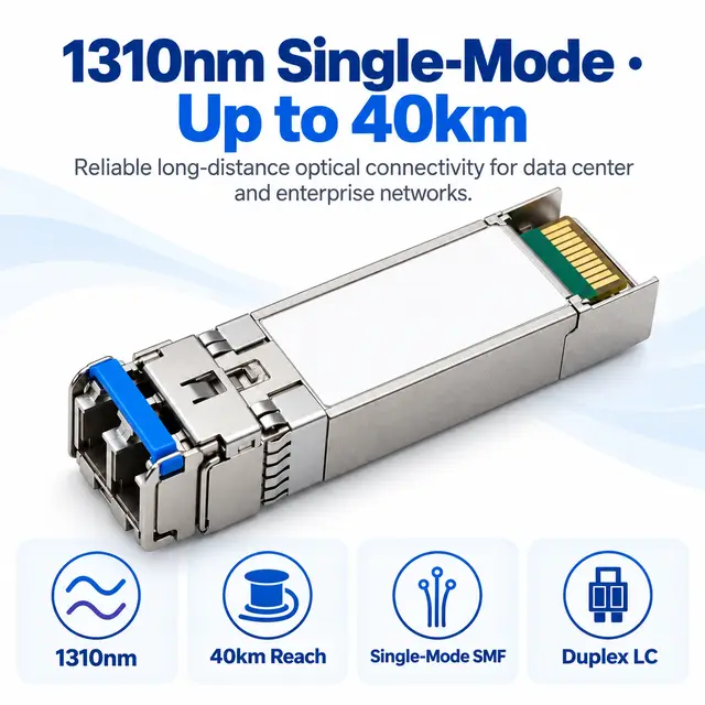 25G SFP28 ER 1310nm 40km Single-Mode Duplex LC Transceiver — Application view 4