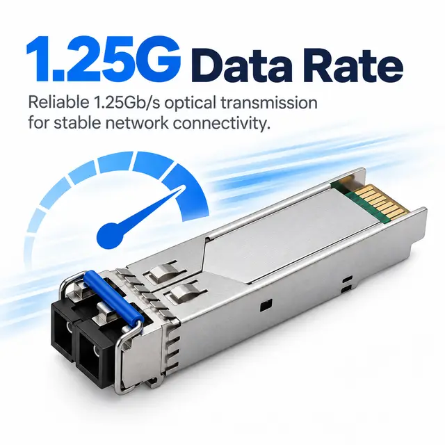 1.25G SFP 1310nm SMF Dual-Fiber Optical Transceiver 10km — Application view 3