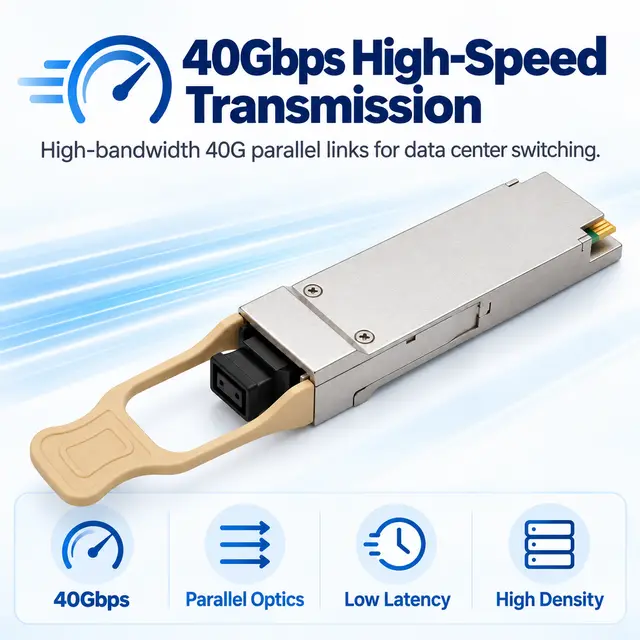 40G QSFP+ SR4 850nm 100-300m Multimode MPO Optical - 850 nm A — Application view 3