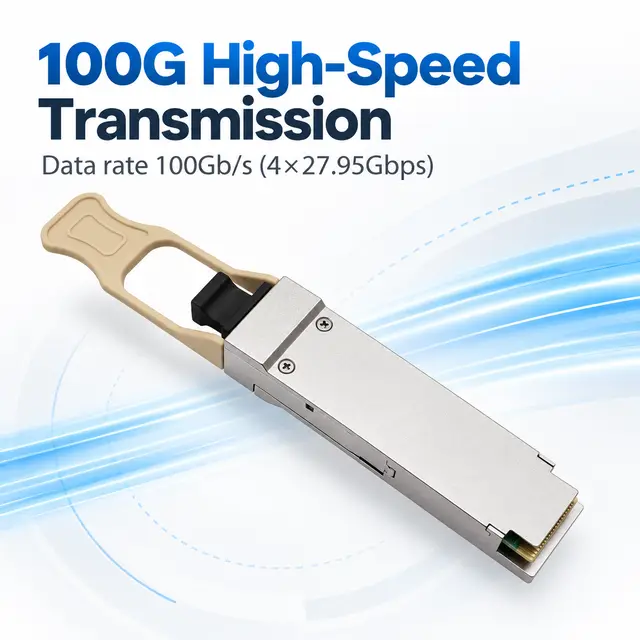 100G QSFP28 SR4 DDM Data Center Optical Transceiver Module — Application view 3