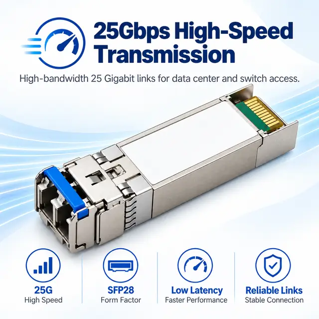25G SFP28 SR 850nm 100m Multimode Duplex LC Optical - 850 nm A — Application view 3