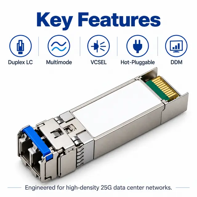 25G SFP28 SR 850nm 100m Multimode Duplex LC Optical - 850 nm A — Application view 5