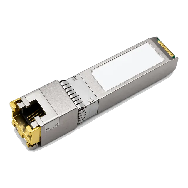 Drop-in 1000BASE-T SFP Copper RJ45 Gigabit 100m Cat5e — Copper RJ45 SFP optical module