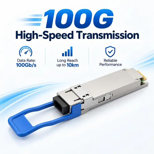 100G QSFP28 LR4 10km 1310nm Single-Mode Dual LC DDM — Application view 3