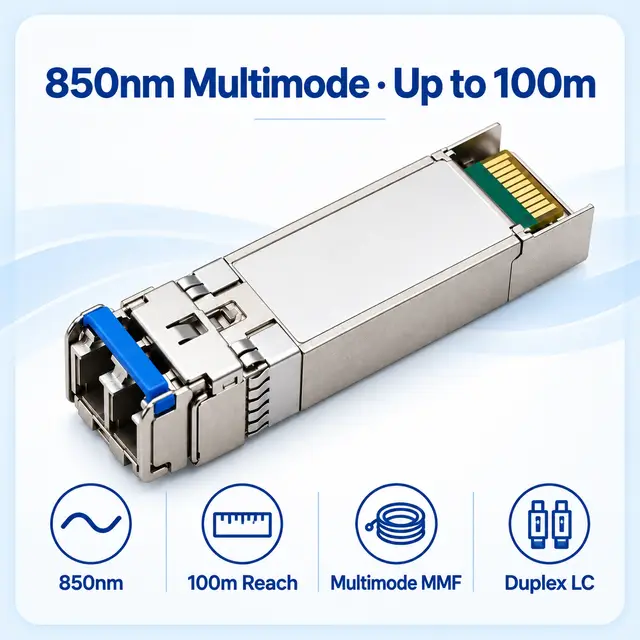 25G SFP28 SR 850nm 100m Multimode Transceiver — Application view 4