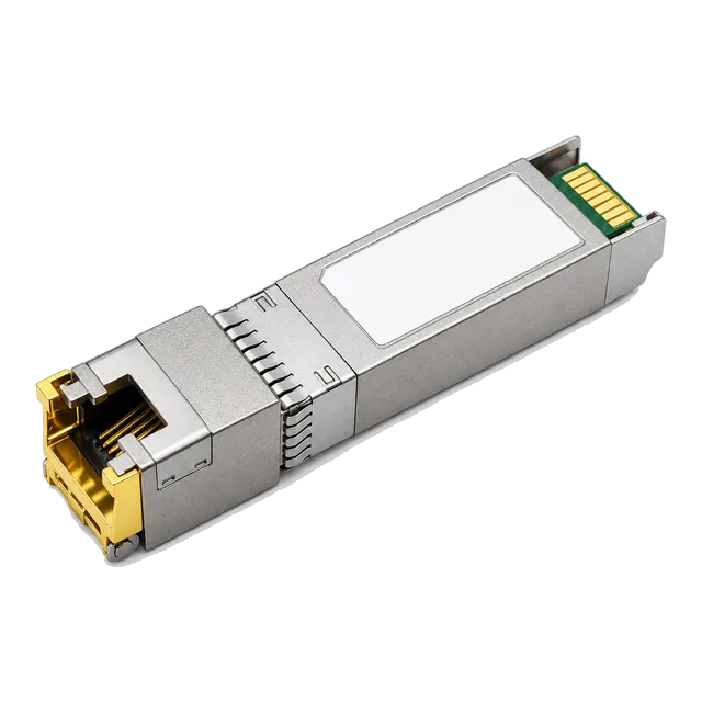 10GBASE-T SFP+ Copper RJ45 100m Multi-Rate — Copper RJ45 SFP optical module