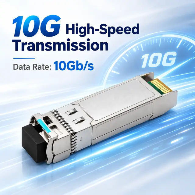 10G SFP+ BiDi BX20 20km Tx1330/Rx1270nm Simplex LC SMF DDM — Application view 3