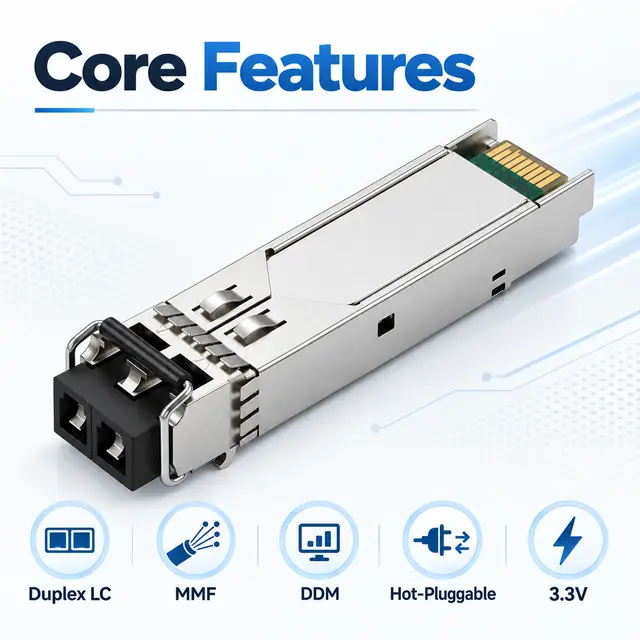 GLC-SX-MM 1.25G SFP 850nm 550m Multimode 1000BASE-SX — Application view 5
