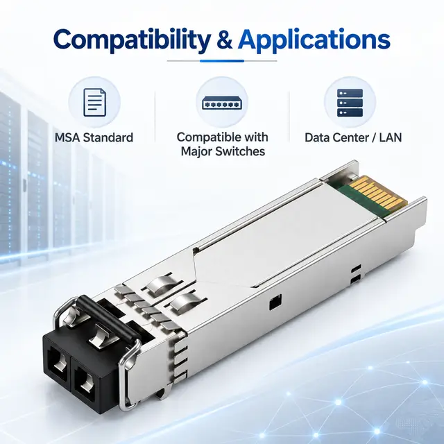 GLC-SX-MM 1.25G SFP 850nm 550m Multimode 1000BASE-SX — Application view 6