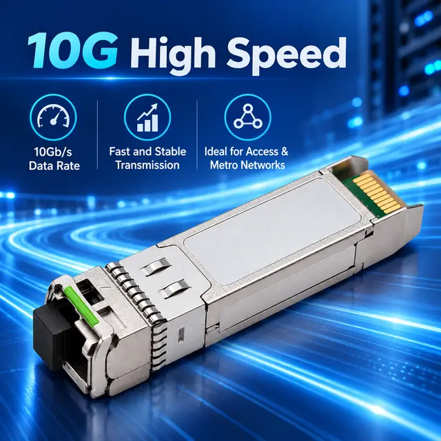 SFP-10G-BX80 10G BiDi 80km 1490/1550nm Simplex LC SMF DDM — Application view 3