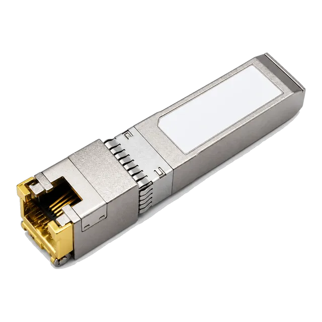10GBASE-T SFP+ Copper RJ45 100m Cat6a Multi-Rate — Copper RJ45 SFP optical module