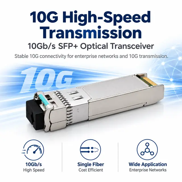 10G SFP+ BiDi BX20 20km 1270/1330nm - Industrial-Grade Transceiver — Application view 3