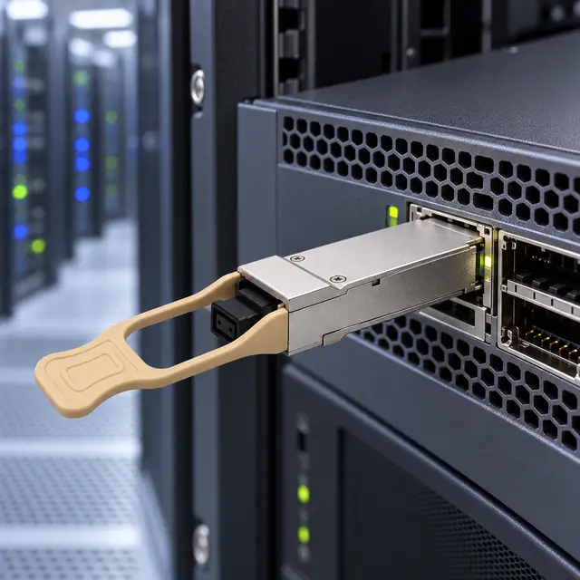 100G QSFP28 SR4 100m 850nm MPO/MTP Multimode DDM Optical — In a host switch 2