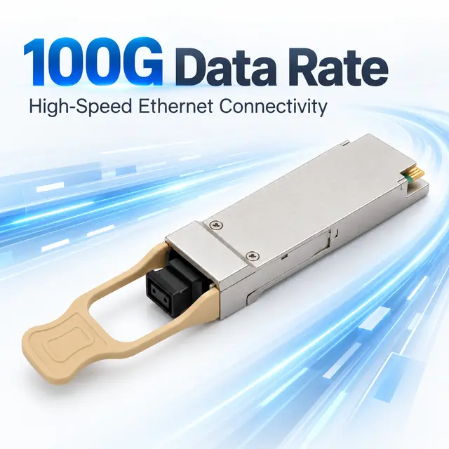 100G QSFP28 SR4 100m 850nm MPO/MTP Multimode DDM Optical — Application view 3