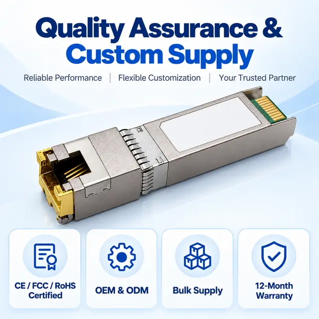 10G SFP+ Copper RJ45 10GBASE-T 30-100m Cat6a/Cat7 - t7 for Telecom & technical drawing 4: dimensions, structure and interfaces