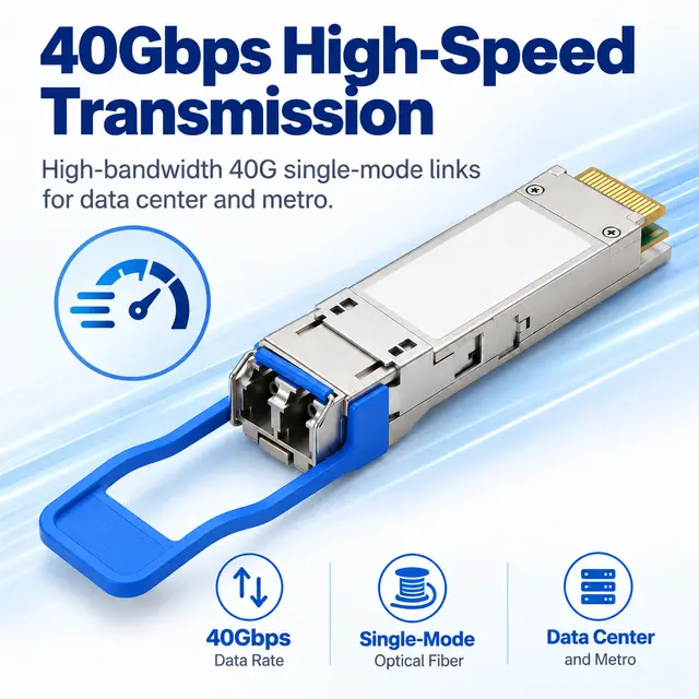 40G QSFP+ LR4 1310nm 10km Single-Mode Duplex LC - 1310 nm — Application view 3