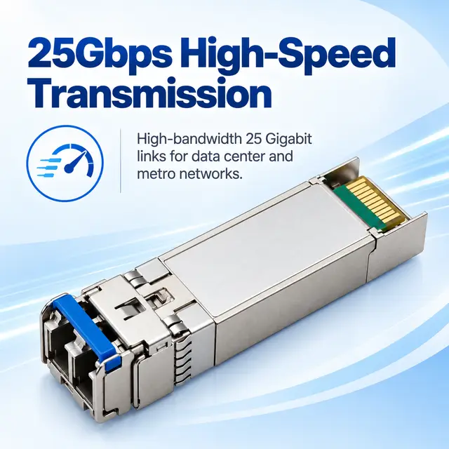 25G SFP28 LR 1310nm 10km Single-Mode Duplex LC Transceiver — Application view 3