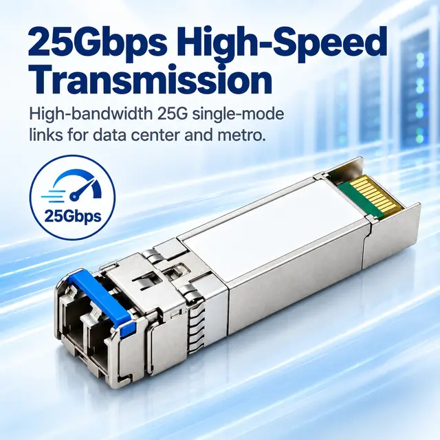 25GBASE-LR SFP28 1310nm 10km Single-Mode Duplex LC — Application view 3