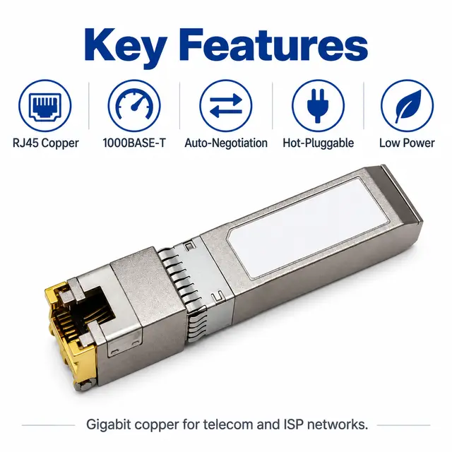 1000BASE-T SFP Copper RJ45 Gigabit 100m — Application view 5
