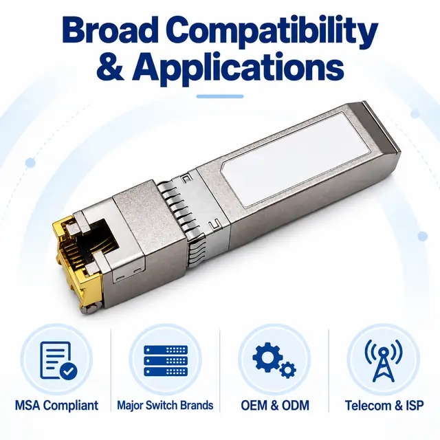 1000BASE-T SFP Copper RJ45 Gigabit 100m — Application view 6