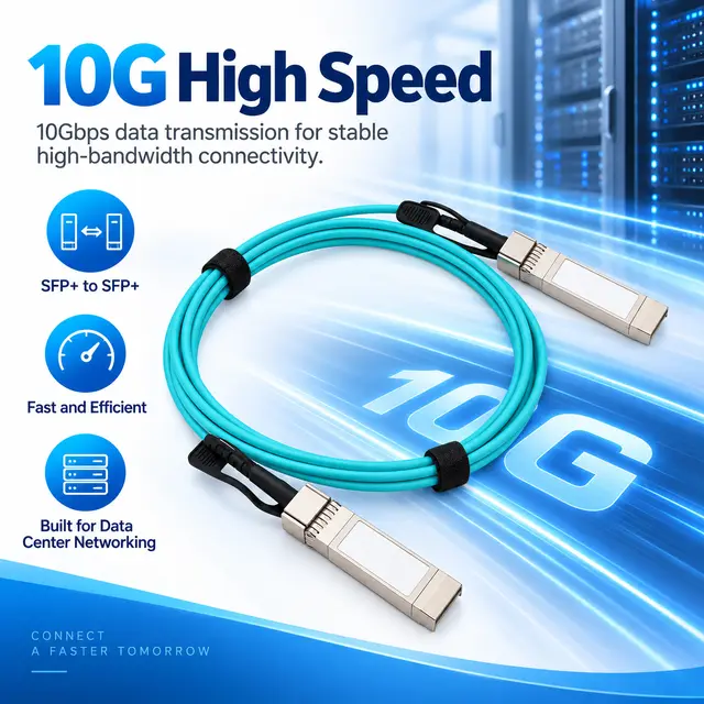 High Speed 10G SFP+ AOC Active Optical Cable — Application view 3