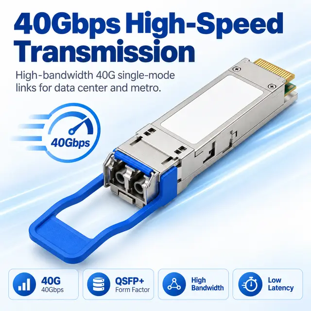 40G QSFP+ LR4 1310nm 10-20km Single-Mode Duplex LC — Application view 3