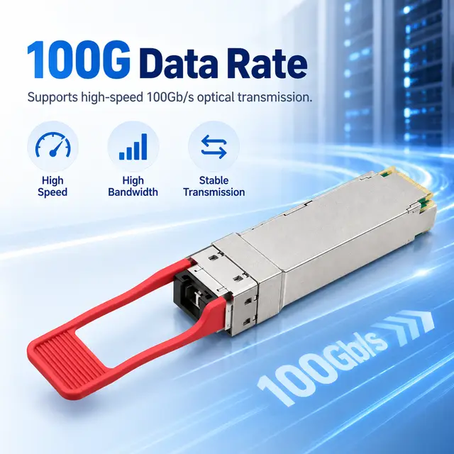 100G BiDi QSFP28 LR1/ER1 10-40km LC Single-Fiber Optical — Application view 3