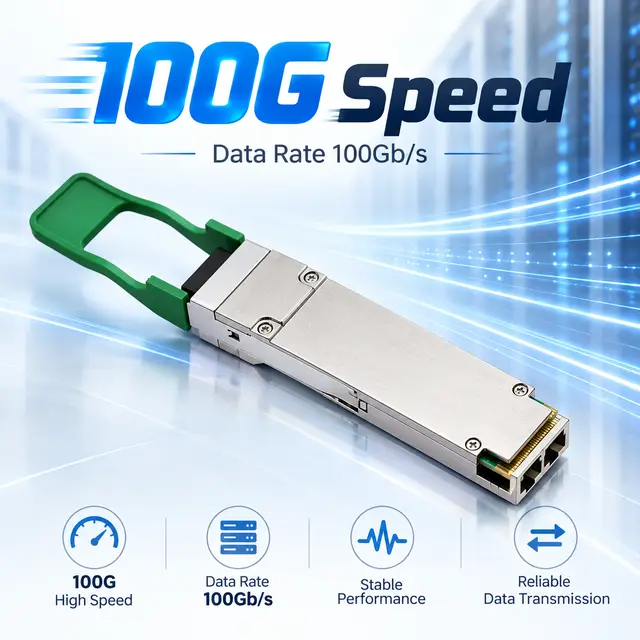 100G QSFP28 CWDM4-S 1310nm 2km Duplex LC SMF Optical — Application view 3