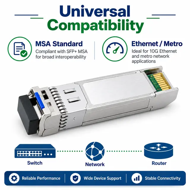 10G SFP+ BiDi BX60 60km 1270/1330nm Simplex LC DDM — Application view 6
