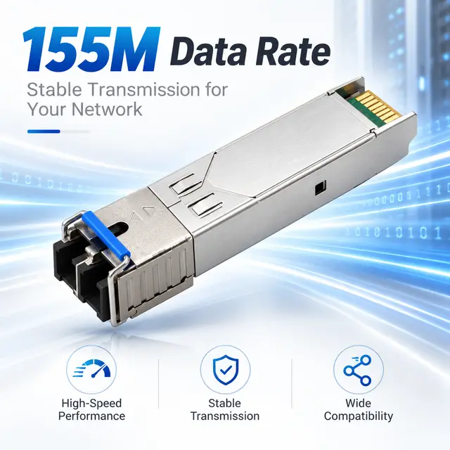 155M SFP Transceiver 1310nm 10km Duplex LC SMF FE-LX — Application view 3