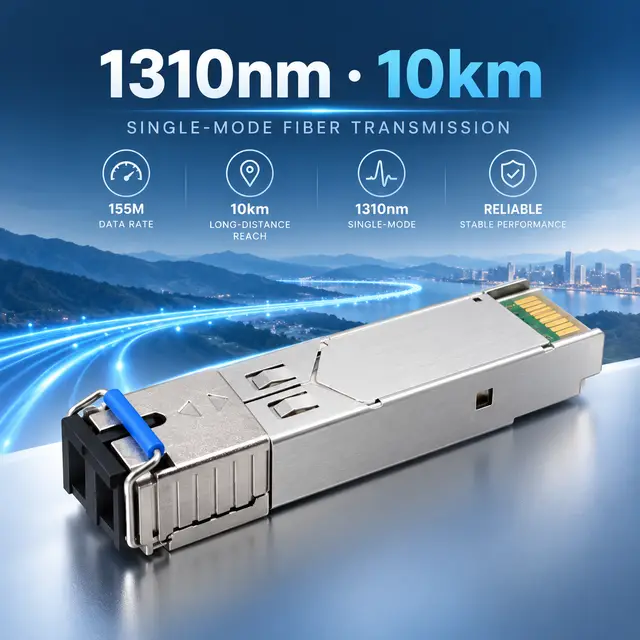 155M SFP Transceiver 1310nm 10km Duplex LC SMF FE-LX — Application view 4