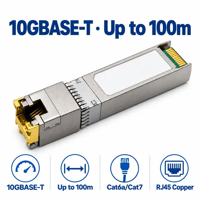 Affordable 10G SFP+ Copper RJ45 10GBASE-T 100m — Application view 4