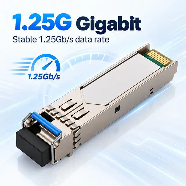1.25G BiDi SFP 1310nm/1490nm 60km LC DDM Single-Fiber — Application view 3