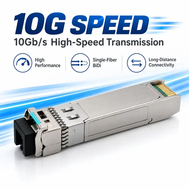 10G SFP+ BiDi BX20 20km - MSA-Compliant Transceiver for Metro — Application view 3
