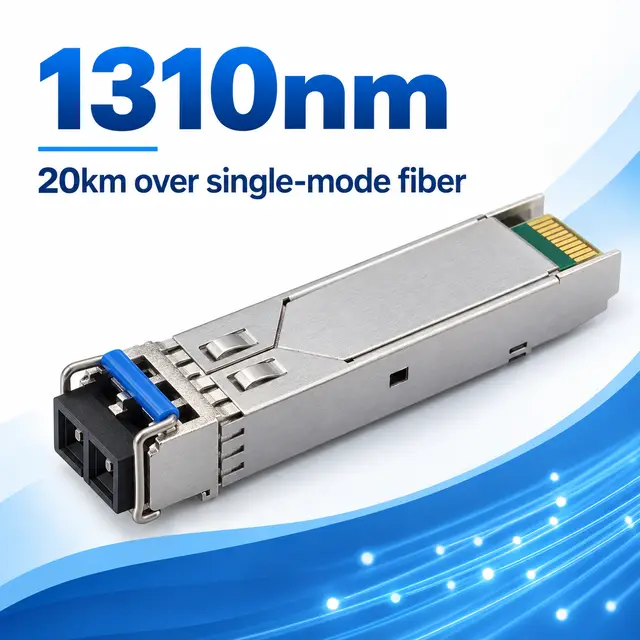 100% Compatible 1.25G SFP Module SM 1310nm 20km Duplex LC — Application view 4
