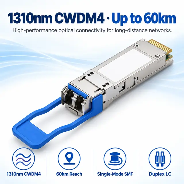 40G QSFP+ CWDM4 1310nm 60km Single-Mode Duplex LC — Application view 4