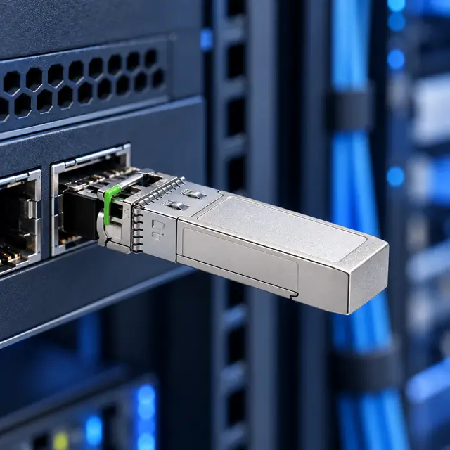 10G SFP+ BiDi BX60 60km 1270/1330nm - Transceiver for Optical Transport — In a host switch 2
