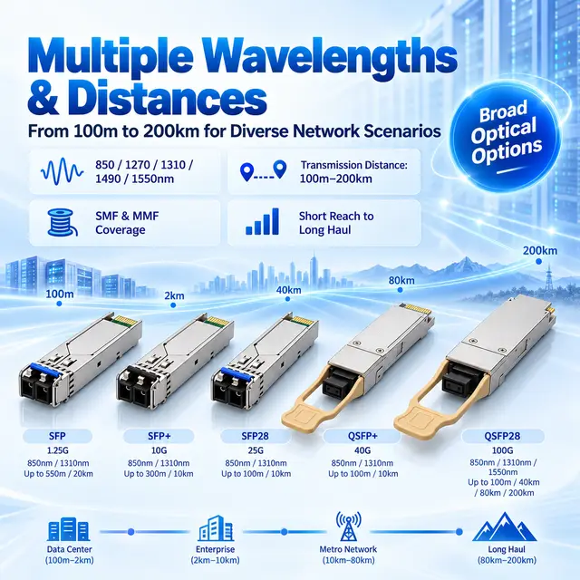 Optical Transceiver Module Series — SFP / SFP+ / SFP28 — Application view 4