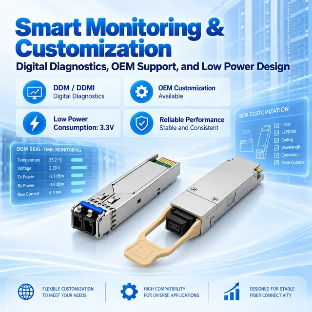 Optical Transceiver Module Series — SFP / SFP+ / SFP28 — Application view 6