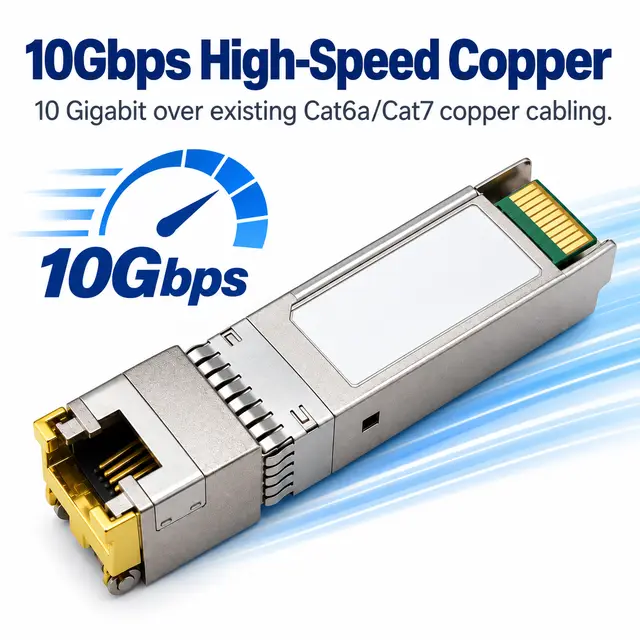 OEM 10G SFP+ Copper RJ45 10GBASE-T 30/80/100m Cat6a/Cat7 — Application view 3