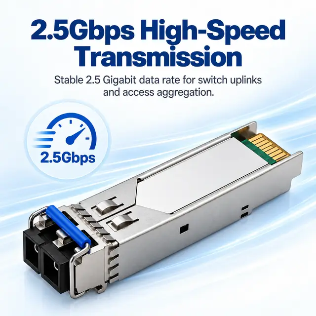 2.5G SFP-2.5G-LX20 Single-Mode 1310nm 20km Duplex LC — Application view 3