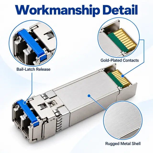 25GBASE-SR SFP28 850nm 100m VCSEL Multimode Duplex LC technical drawing 3: dimensions, structure and interfaces