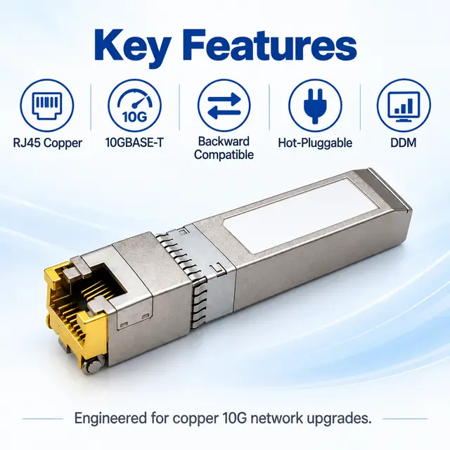 10G SFP+ Copper RJ45 10GBASE-T 100m Cat6a/Cat7 — Application view 5
