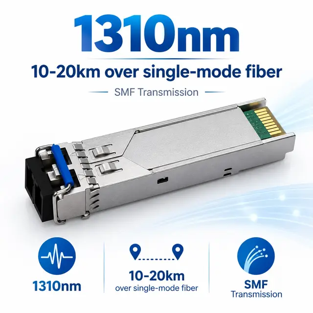 1.25G SFP Transceiver Module 1310nm 10/20km Duplex LC DDM — Application view 4
