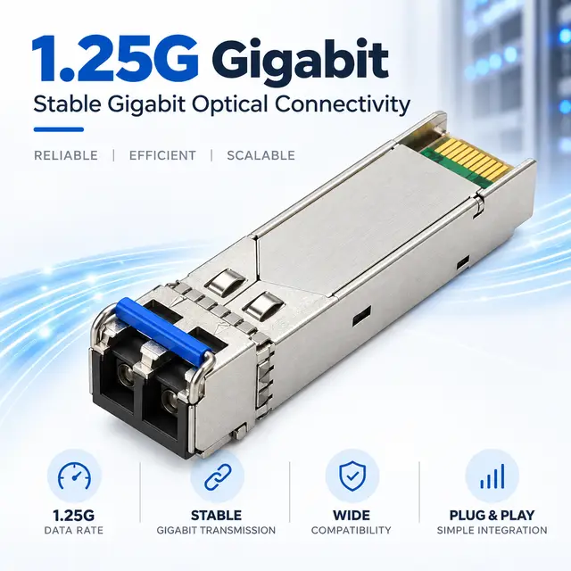 1.25G SFP Optical Transceiver 20km Single-Mode Duplex — Application view 3