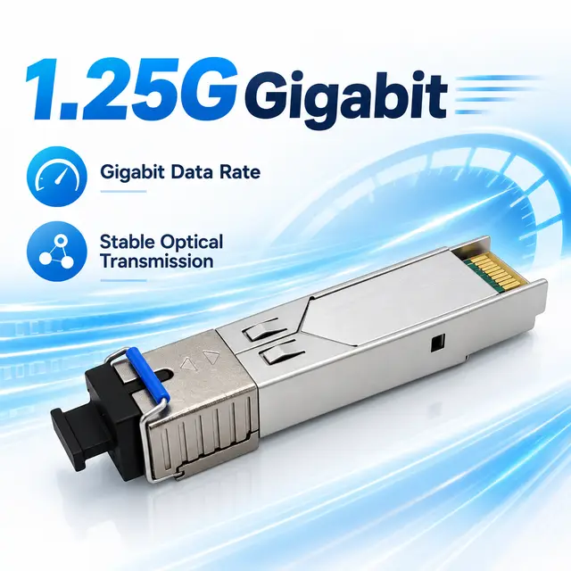 1.25G SFP Single-Fiber BiDi Transceiver 1310nm/1550nm SC — Application view 3