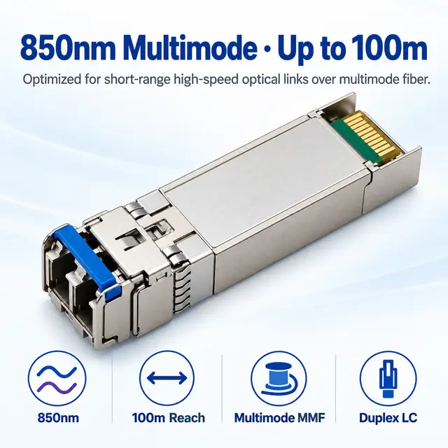 25G SFP28 SR 850nm 100m Multimode Duplex LC Optical - 850 nm — Application view 4