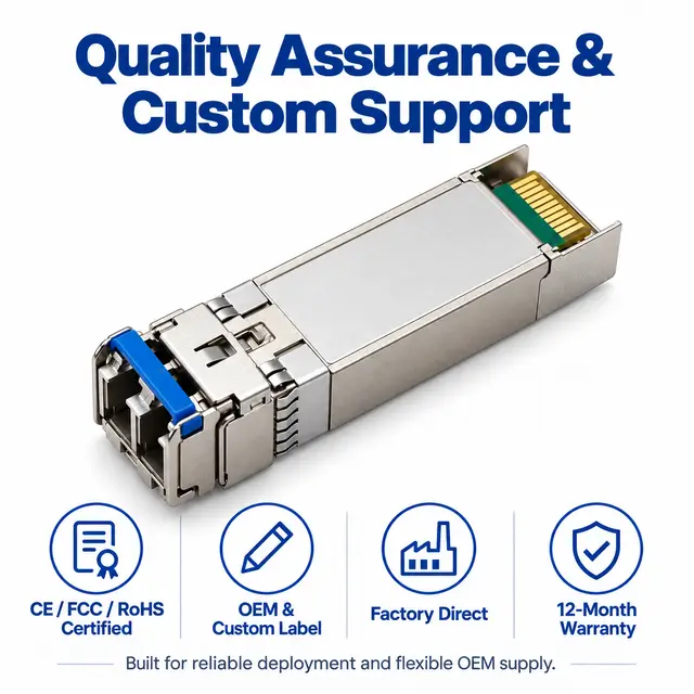 25G SFP28 SR 850nm 100m Multimode Duplex LC Optical - 850 nm technical drawing 4: dimensions, structure and interfaces