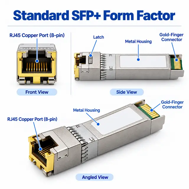10G SFP+ Copper RJ45 10GBASE-T 100m Multi-Rate — Application view 6