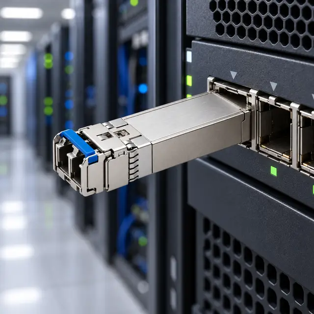 10G SFP+ LRM 1310nm 220m Multimode Duplex LC Optical — In a host switch 2